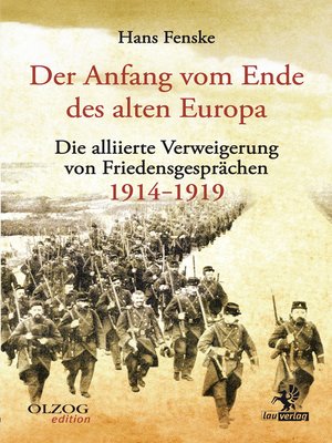 cover image of Der Anfang vom Ende des alten Europa
